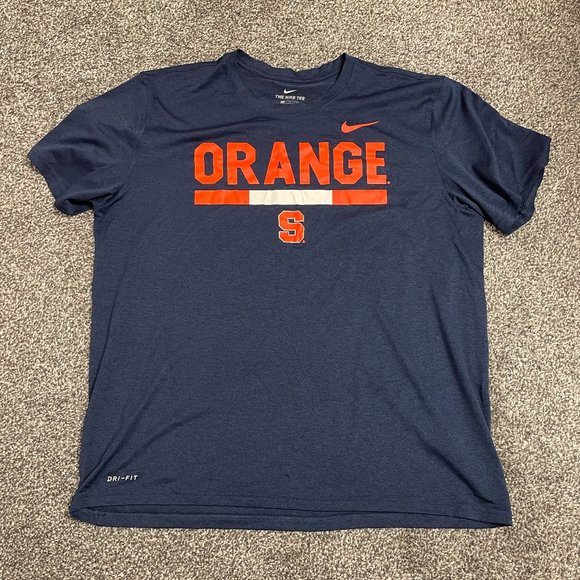 Nike Other - Nike Syracuse Team DNA Legend Performance Tee, Size XL